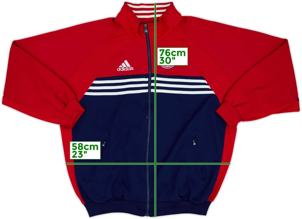 Chaqueta de chándal adidas del Bayern Munich 1999-00 - 8/10 - (L/XL)