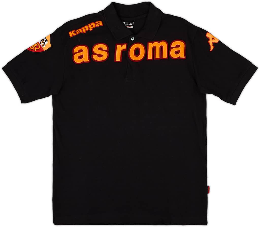 2009-10 Roma Kappa Camiseta Polo - 9/10 - (M)