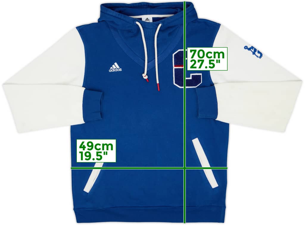 2013-14 Chelsea adidas Hooded Sweat Top - 6/10 - (M)