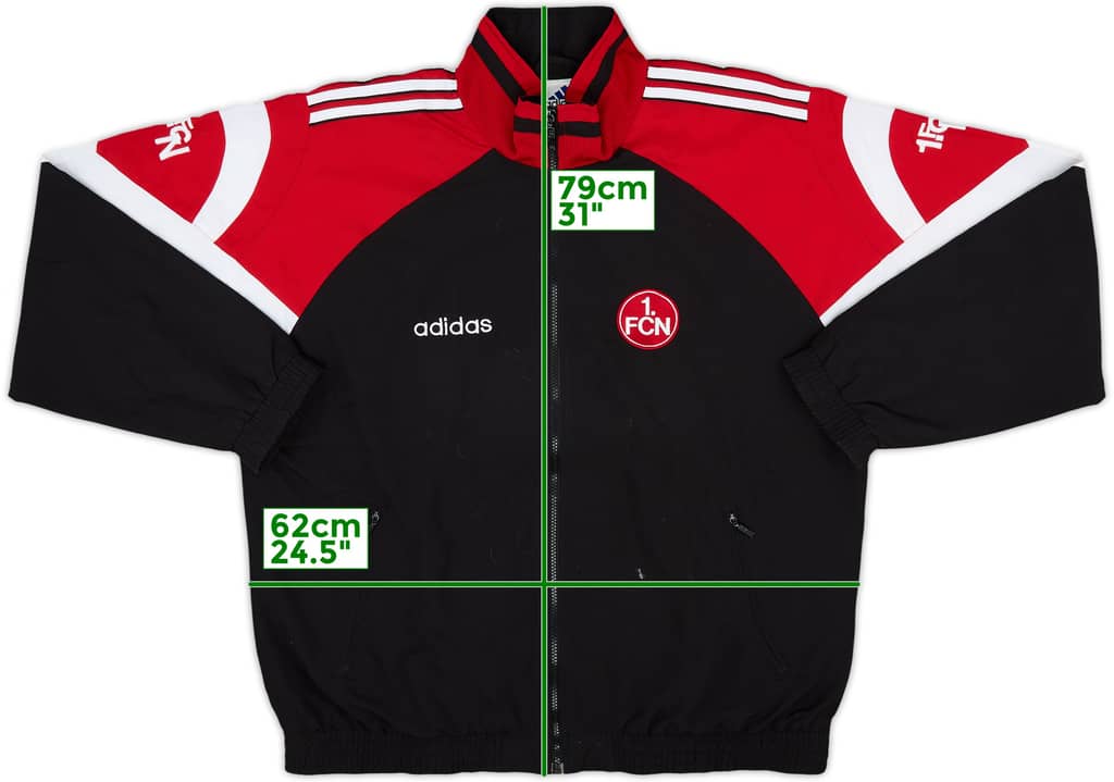 1996-97 Nurnberg adidas Track Jacket - 7/10 - (L)