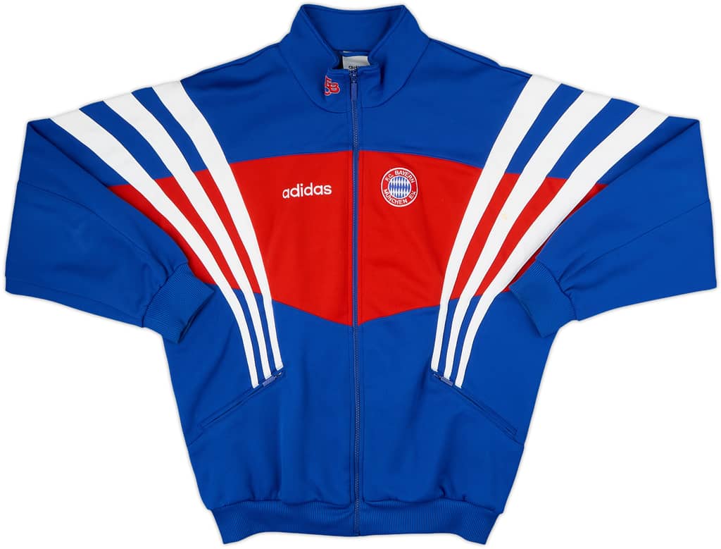 1995-96 Bayern Múnich adidas Chaqueta de chándal - 8/10 - (L)