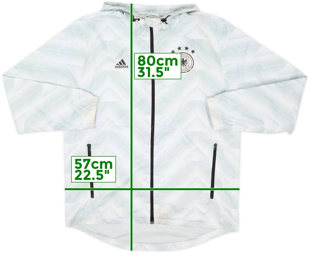2016-17 Germany adidas Hooded Track Jacket - 5/10 - (M)