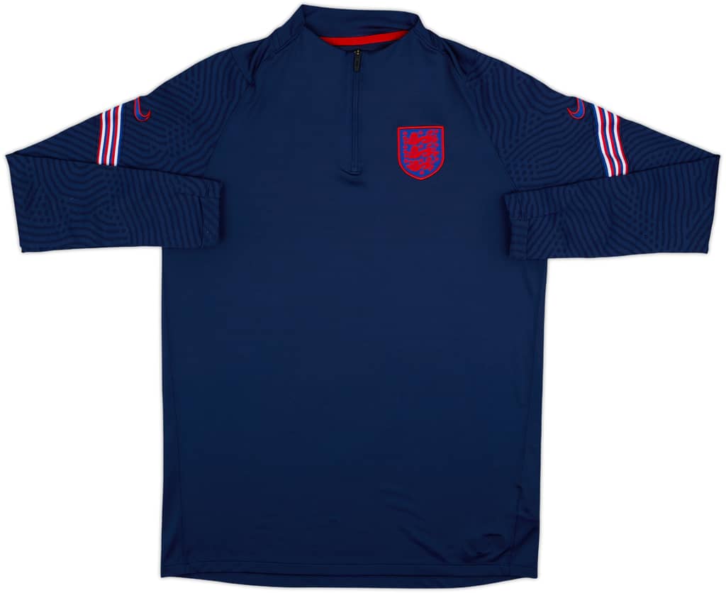 2020-21 England Nike 1/4 Zip Drill Top - 8/10 - (L)