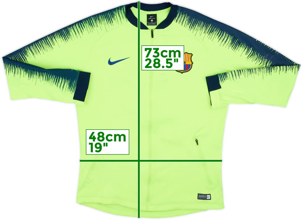 2018-19 Barcelona Nike Track Jacket - 5/10 - (M)