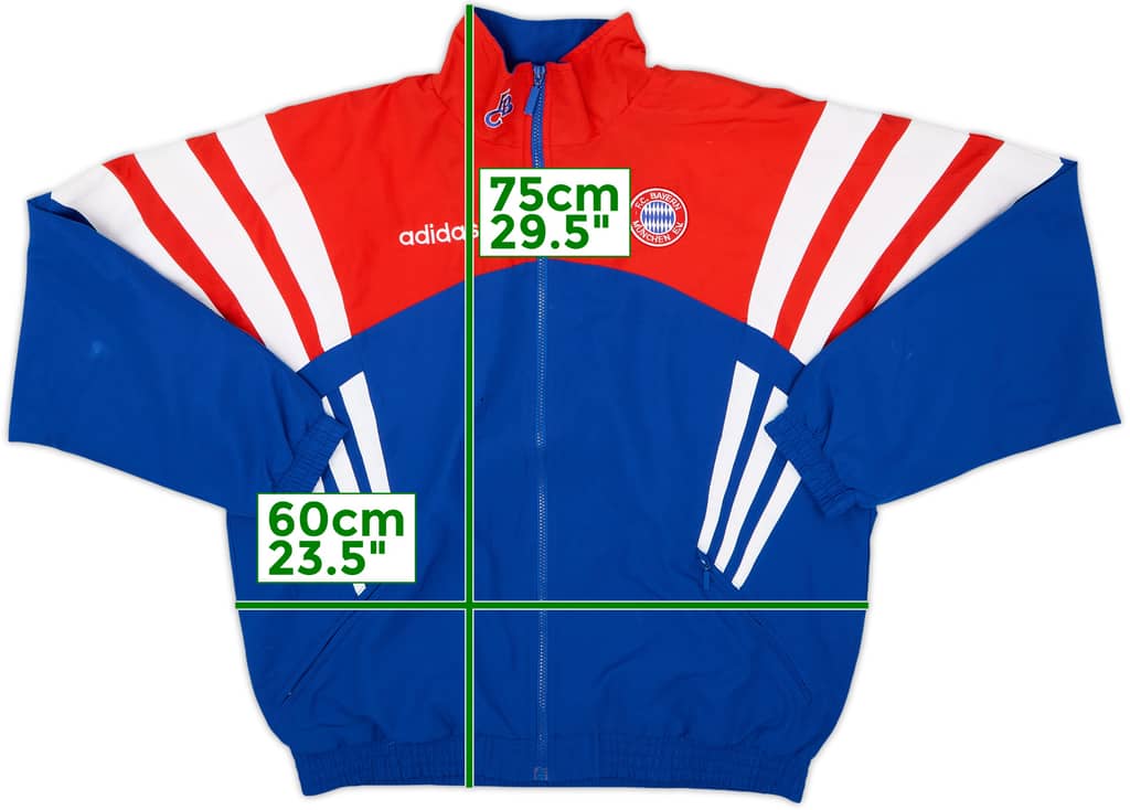 1995-97 Bayern Munich adidas Track Jacket - 7/10 - (L)
