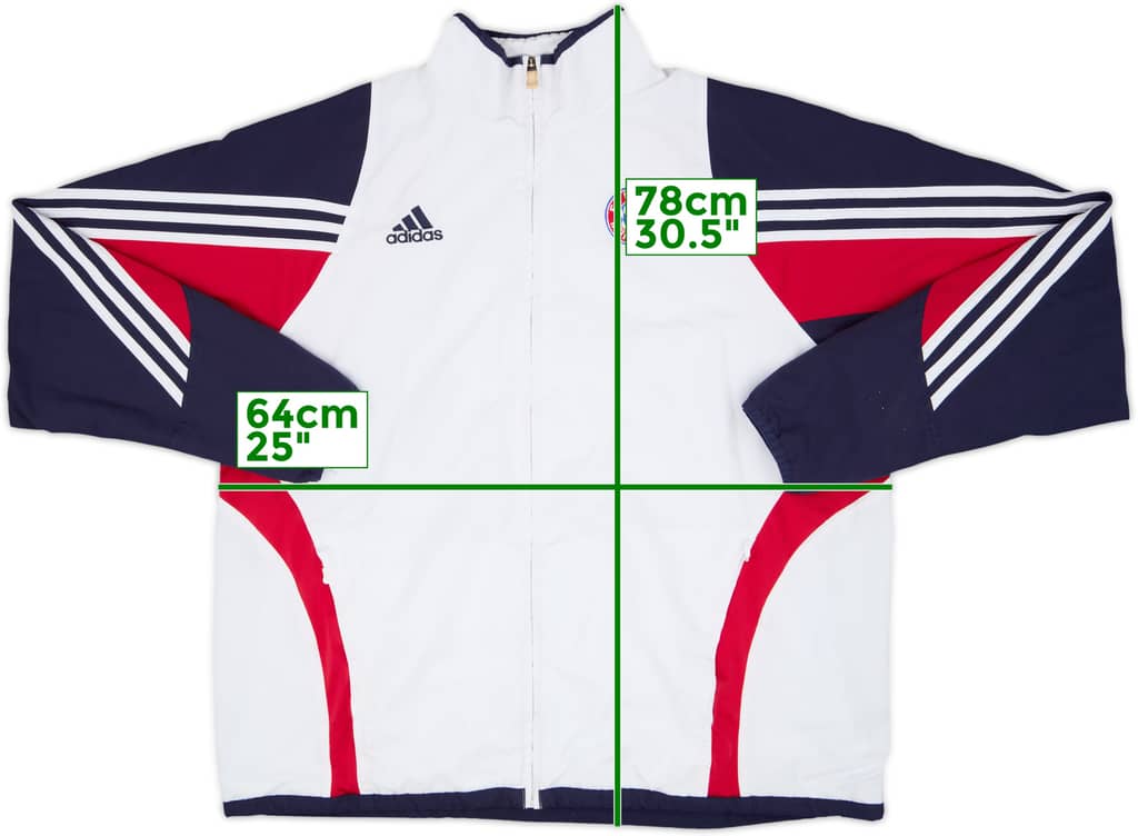 2003-04 Bayern Munich adidas Track Jacket - 7/10 - (XL)