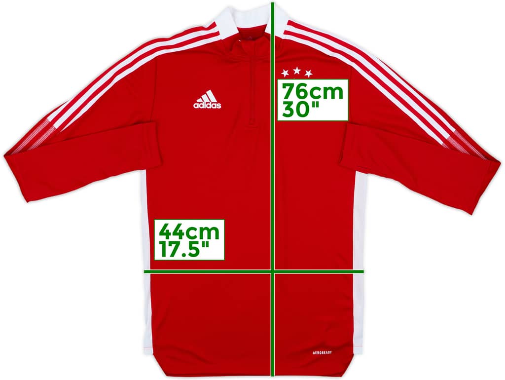 2021-22 Ajax adidas 1/4 Zip Drill Top - 8/10 - (S)