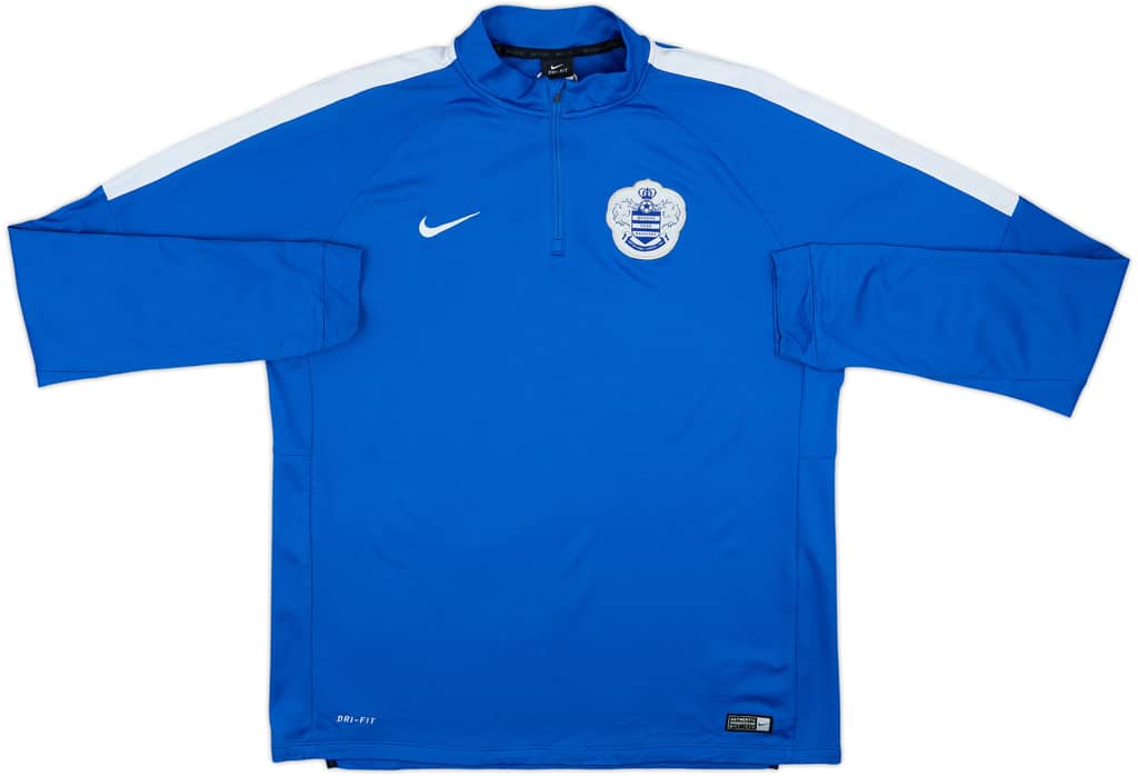2014-15 QPR Nike 1/4 Zip Training Top - 7/10 - (XL)