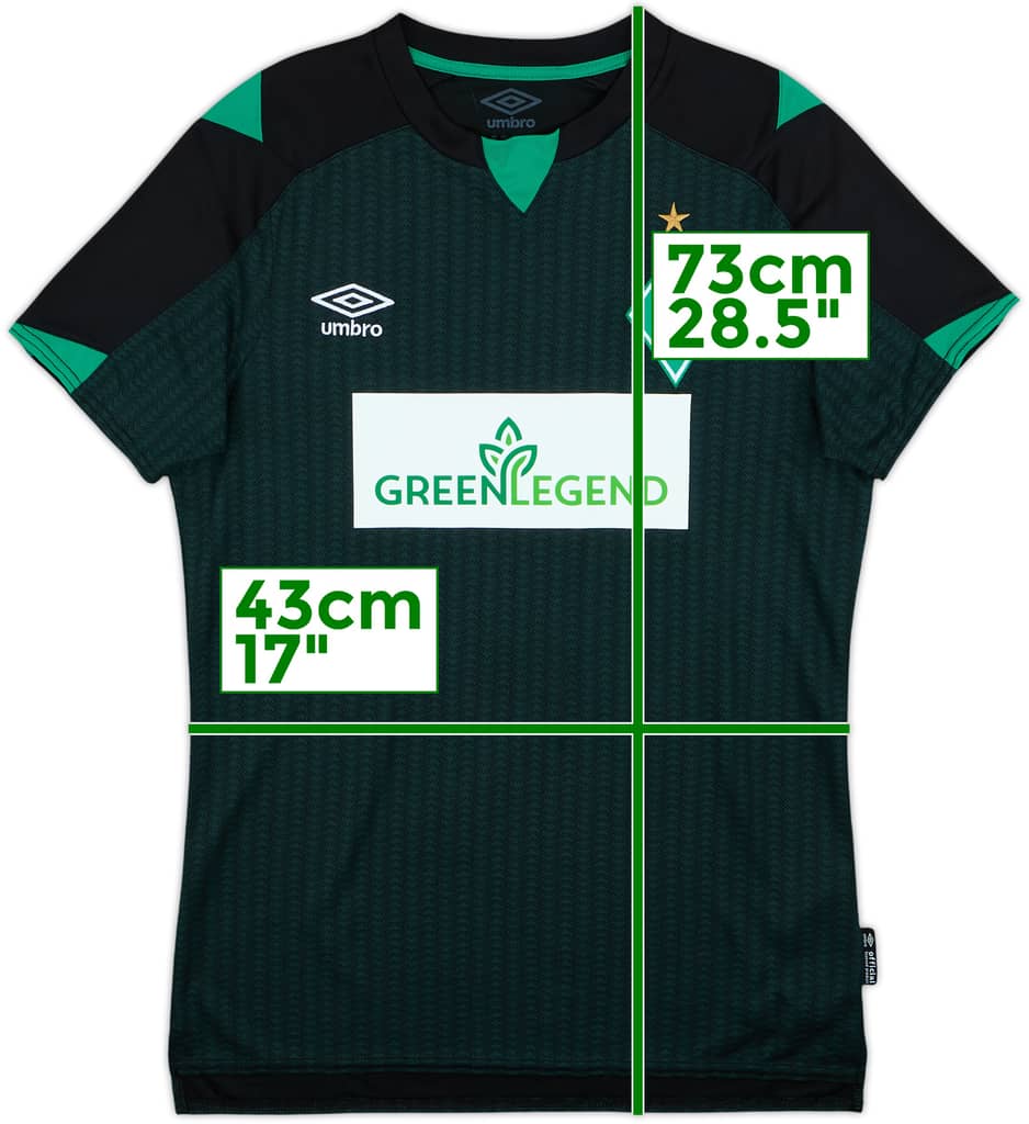 2021-22 Werder Bremen Third Shirt - 8/10 - (S)