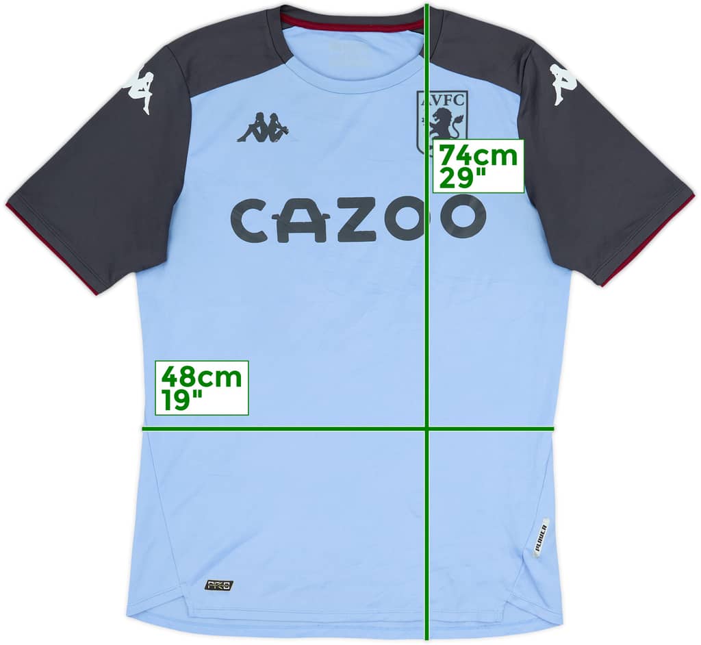 2020-21 Aston Villa Kappa Training Shirt - 5/10 - (L)