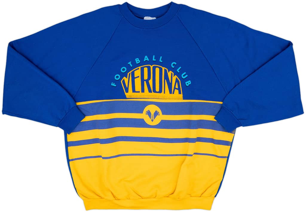 1990-91 Hellas Verona Le Felpe Dei Grandi Club Sudadera - 7/10 - (L)