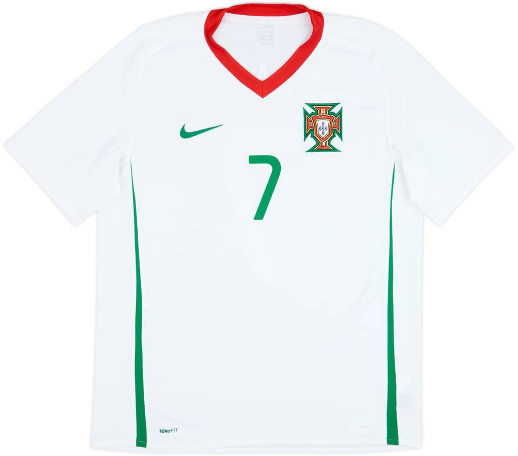 2008-10 Portugal Away Shirt Ronaldo #7 - 5/10 - (L)