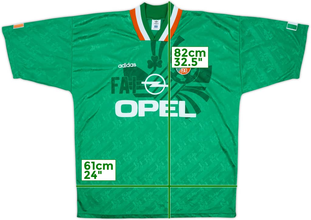 1994 Ireland Home Shirt - 8/10 - (L/XL)