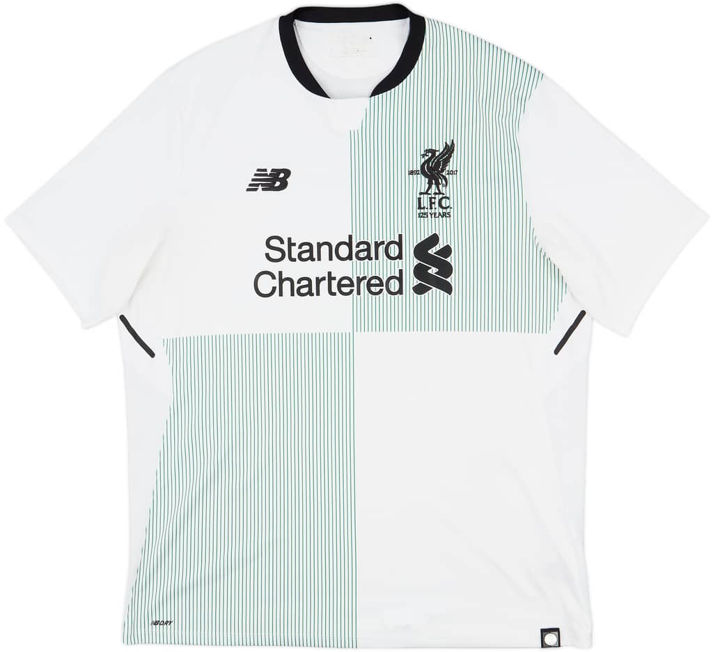 2017-18 Liverpool Away Shirt Virgil #4 - 7/10 - (XL)