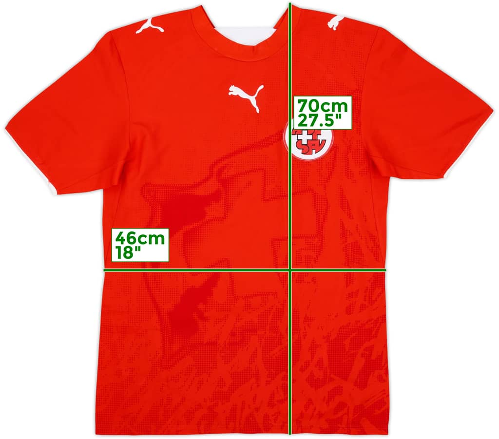2006-08 Switzerland Home Shirt - 9/10 - (XS)