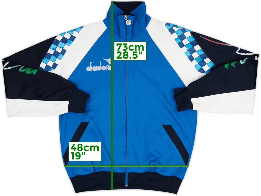 1990 Italy Diadora Track Jacket - 6/10 - (L)