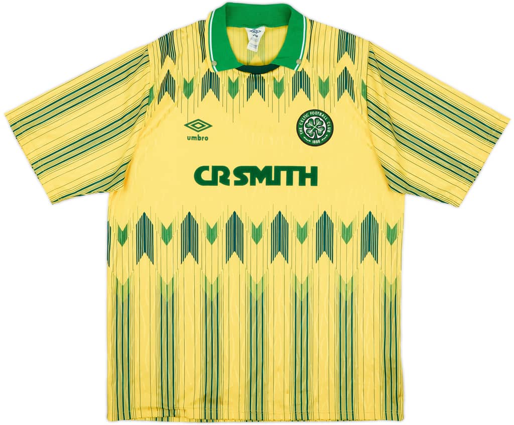 1989-91 Celtic Away Shirt - 9/10 - (M)
