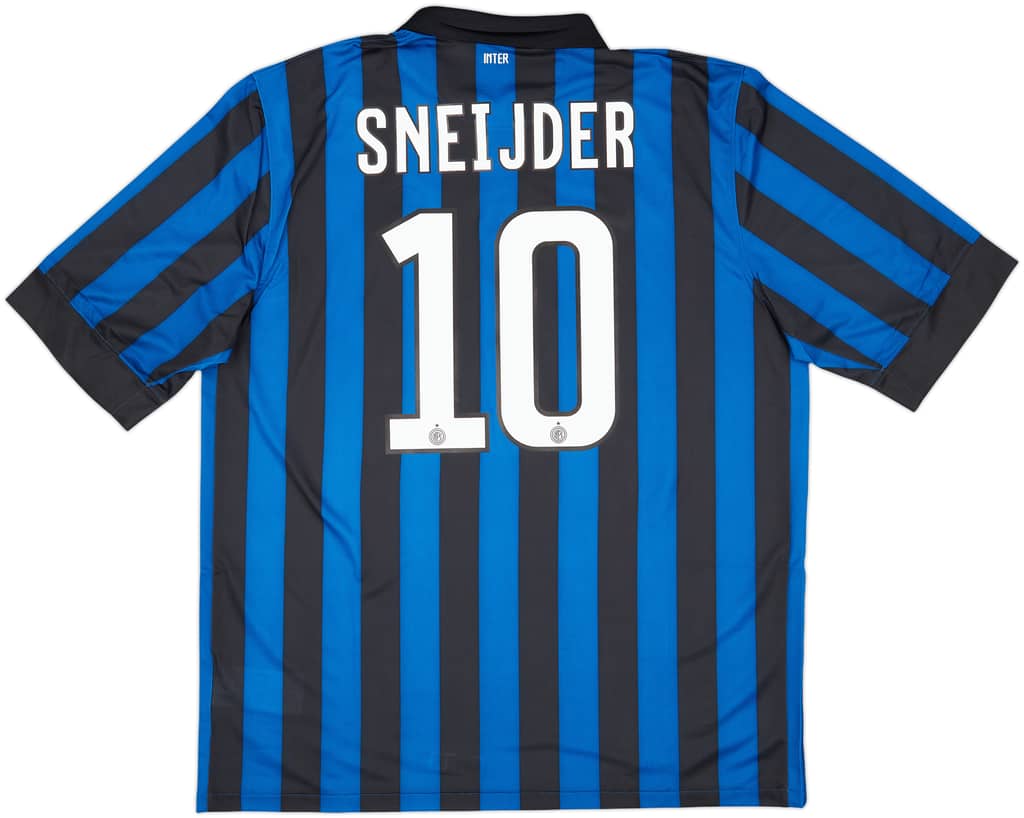2011-12 Inter Milan Home Shirt Sneijder #10 (XL)