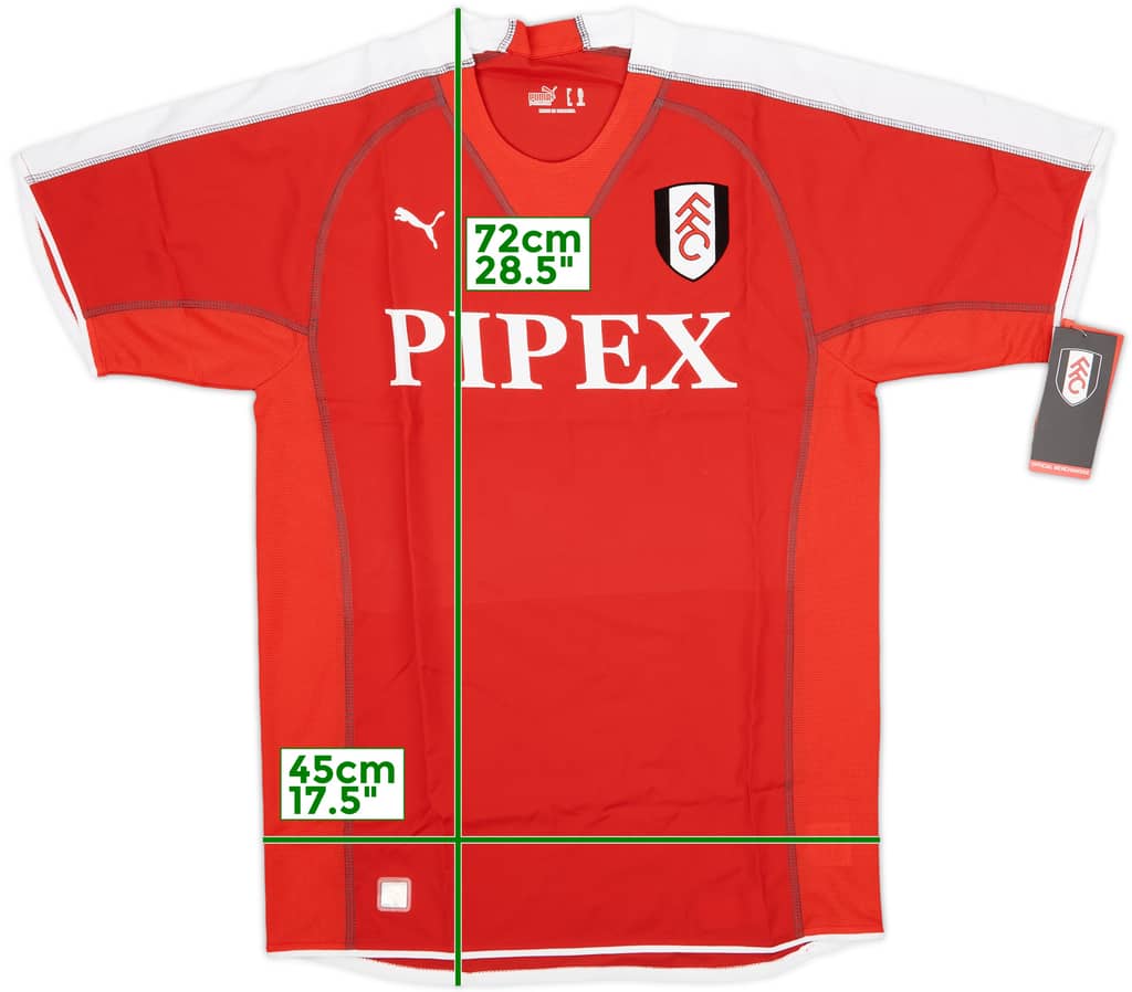 2005-06 Fulham Away Shirt (XL.Boys)