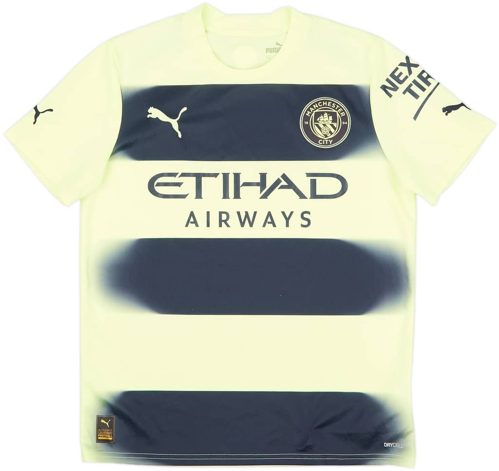 2022-23 Manchester City Third Shirt - 9/10 - (L.Boys)