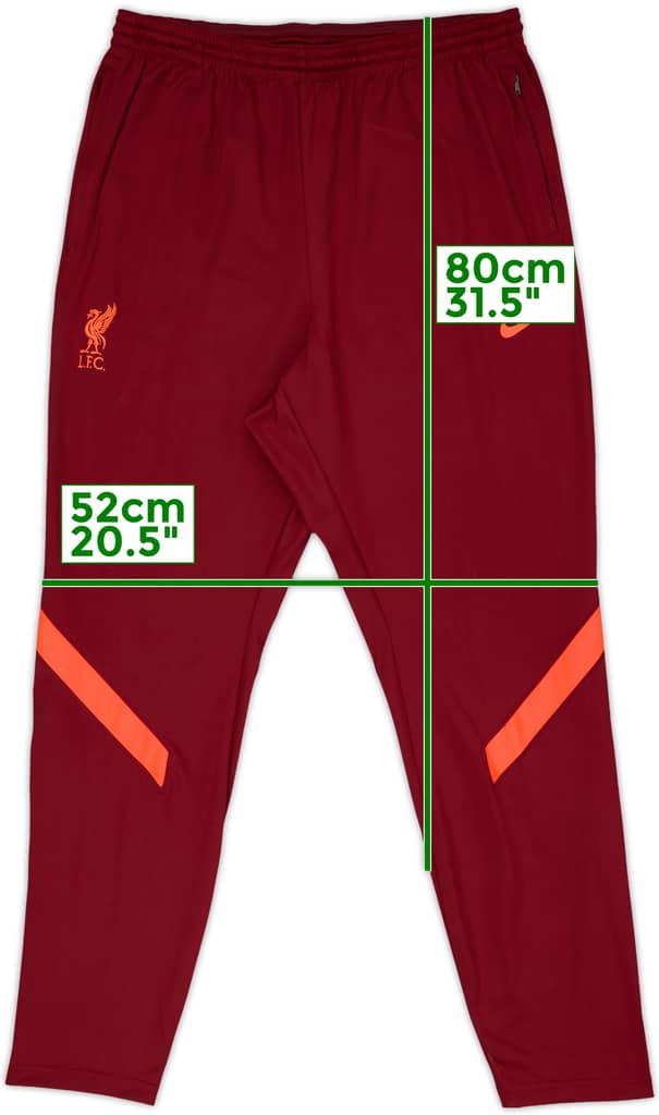 2021-22 Liverpool Nike Track Pants/Bottoms - 10/10 - (XXL)