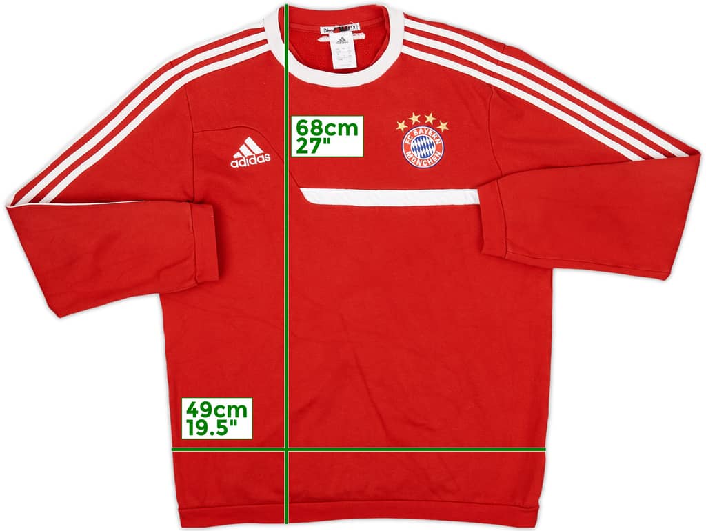 2013-14 Bayern Munich adidas Sweat Top - 8/10 - (L)