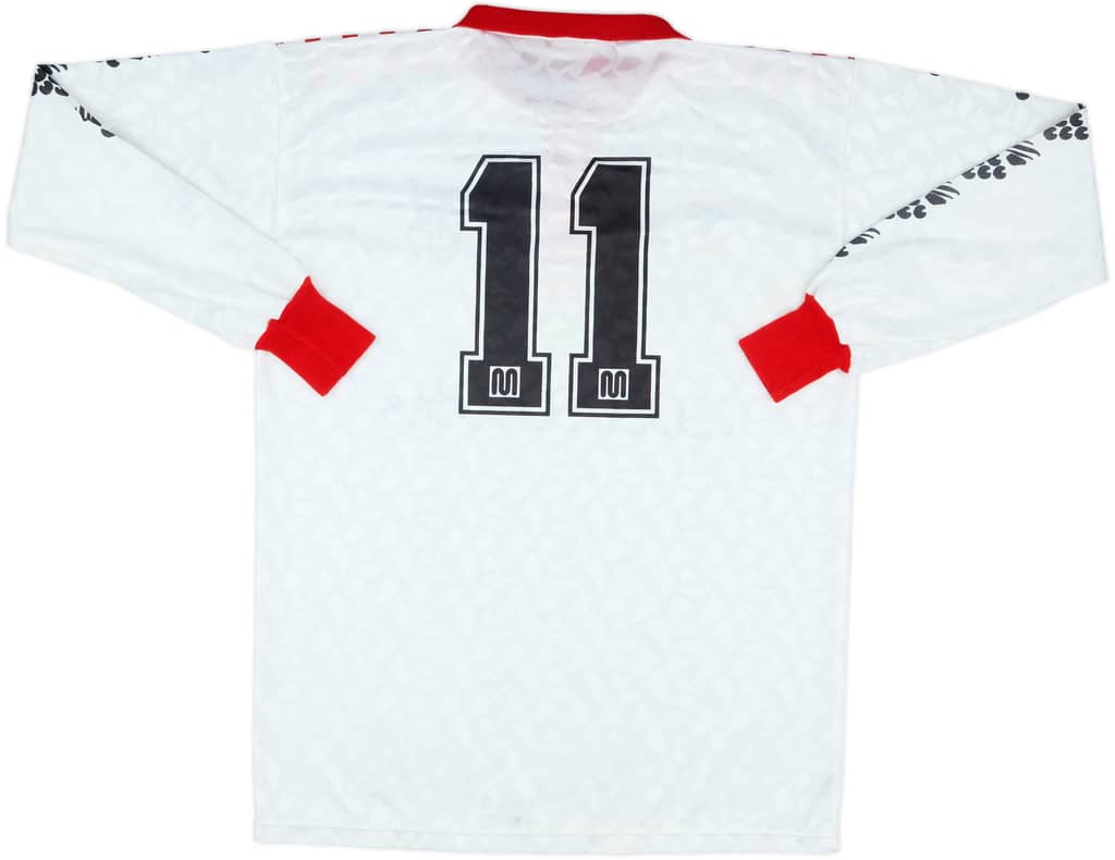 1992-94 Catalunya Match Issue Home L/S Shirt #11