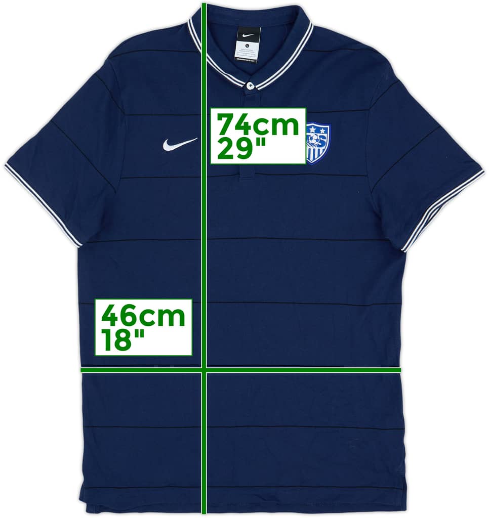 2014-15 USA Nike Polo Shirt - 8/10 - (L)