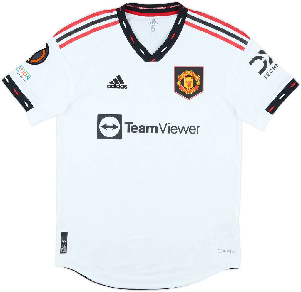 2022-23 Manchester United Match Issue Europa League Away Shirt Rashford #10