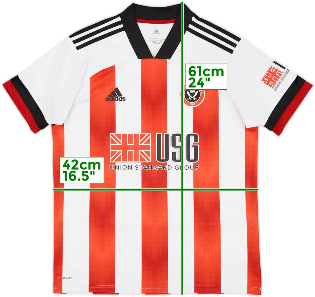 2020-21 Sheffield United Home Shirt - 8/10 - (L)