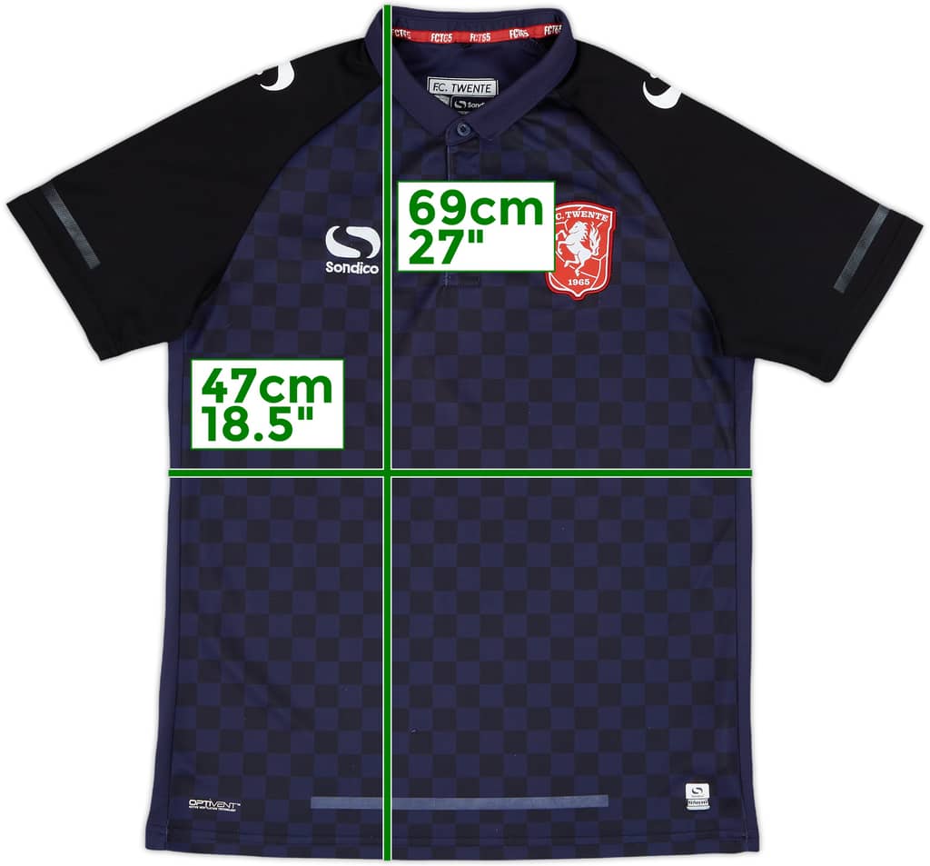 2017-18 FC Twente Sondico Polo Shirt - 8/10 - (S)