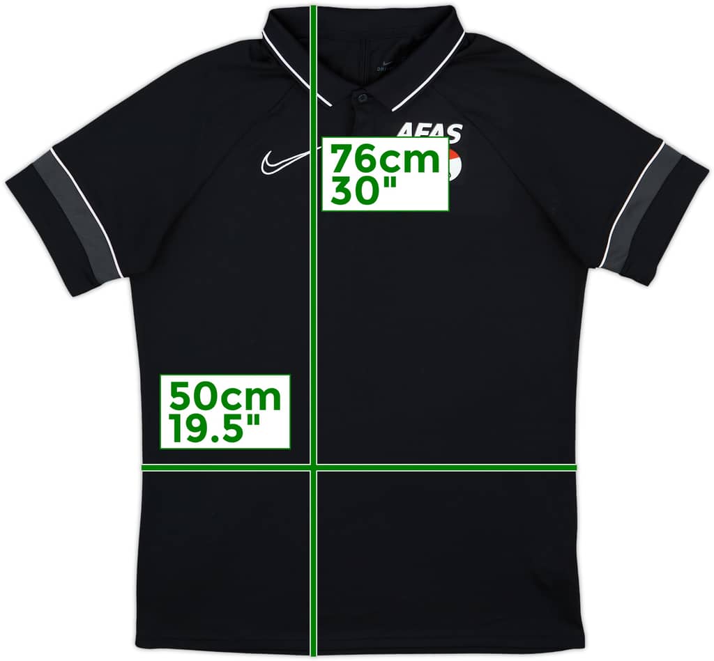 2021-22 AZ Alkmaar Nike Polo Shirt - 8/10 - (L)