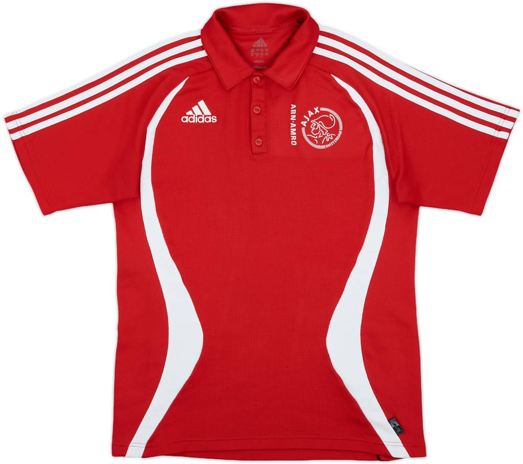 2008-09 Ajax adidas Polo Shirt - 8/10 - (M)