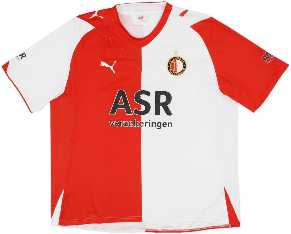 2009-10 Feyenoord Home Shirt - 6/10 - (XL)