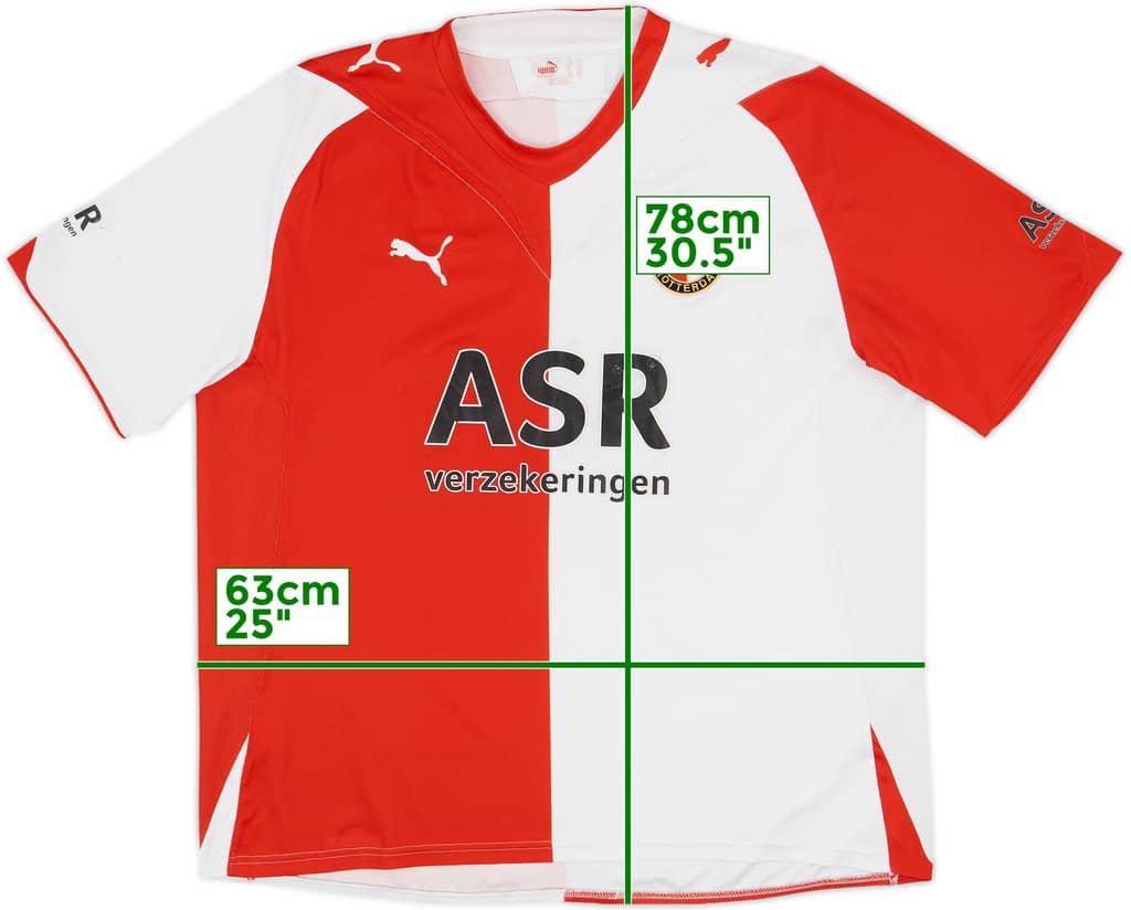 2009-10 Feyenoord Home Shirt - 6/10 - (XL)