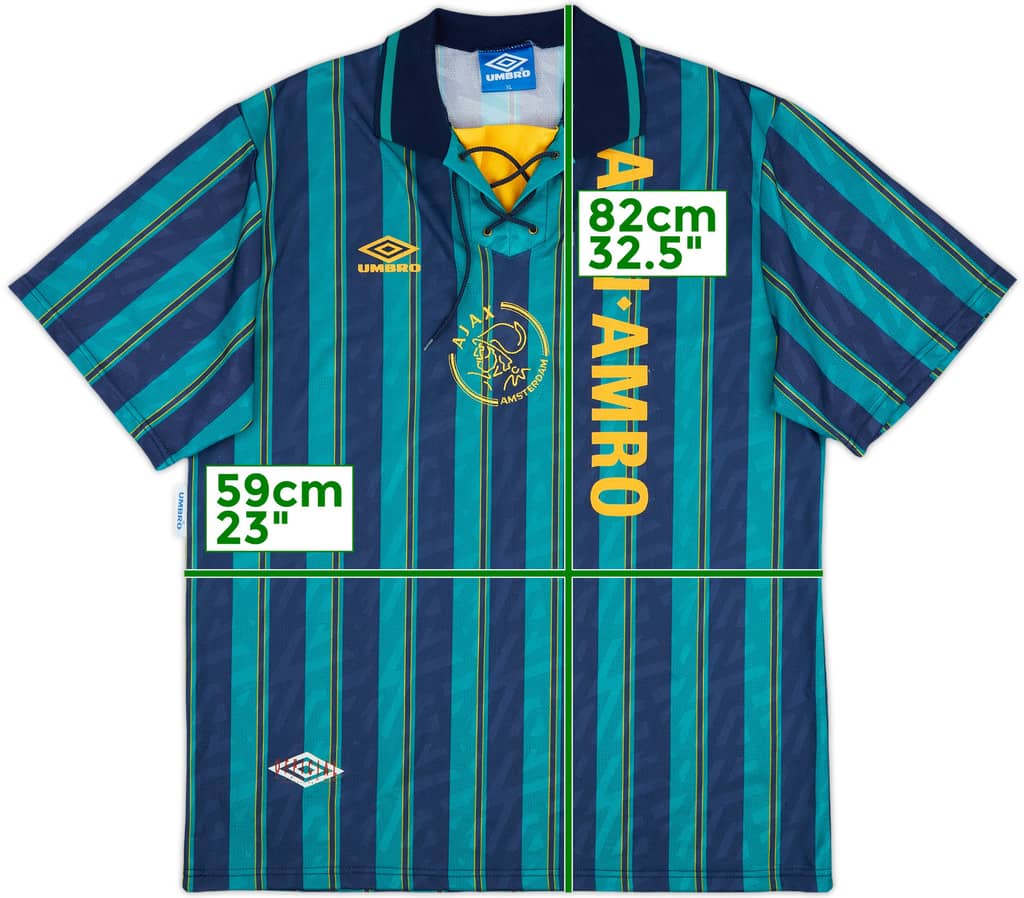 1993-94 Ajax Away Shirt - 8/10 - (XL)