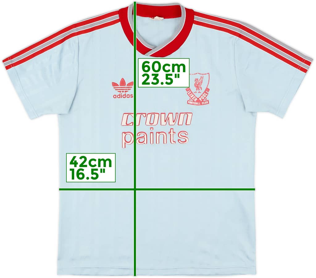 1987-88 Liverpool Away Shirt - 8/10 - (M)