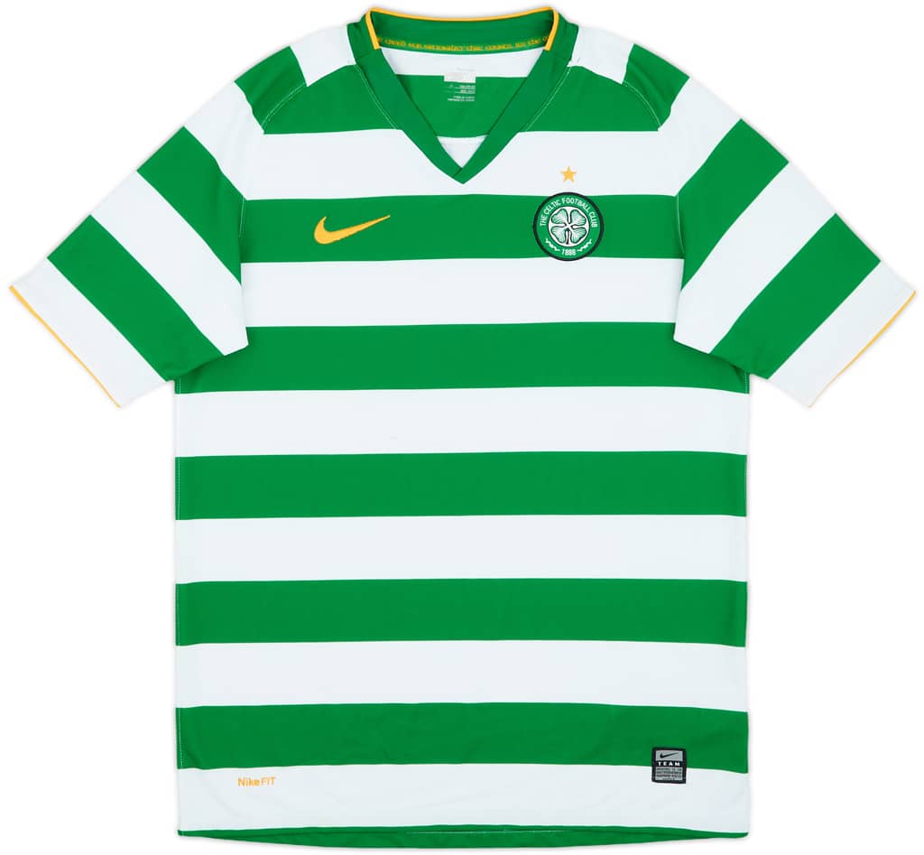 2008-10 Celtic Home Shirt - 5/10 - (XL.Boys)