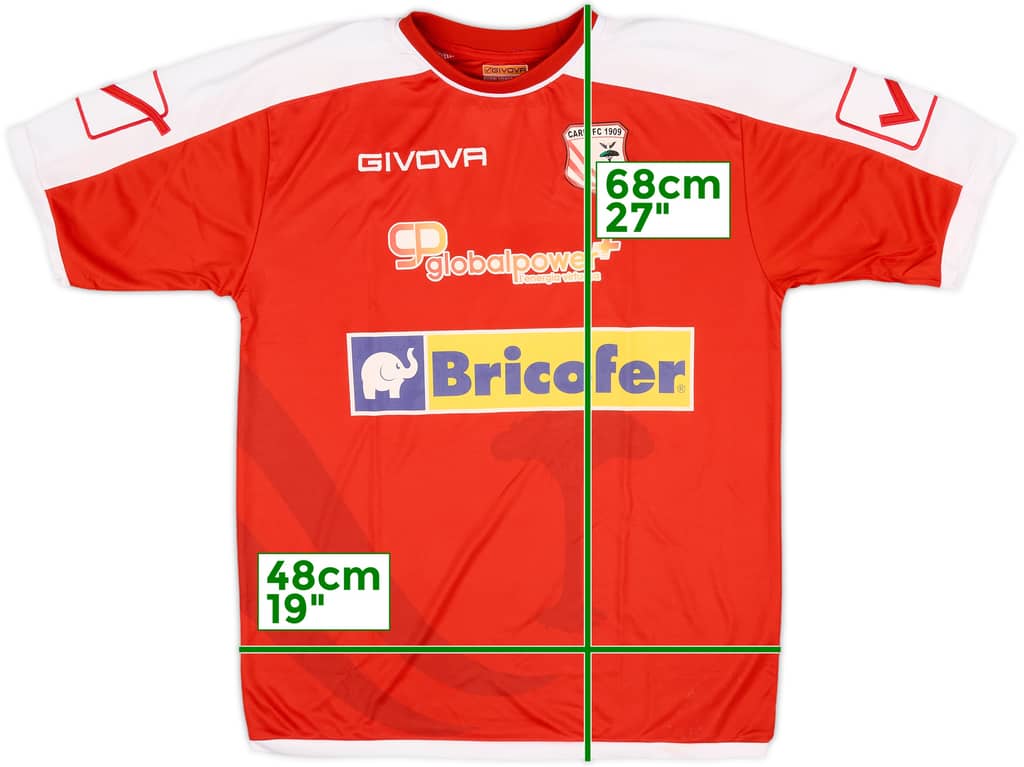 2020-21 Carpi Away Shirt - 9/10 - (L)