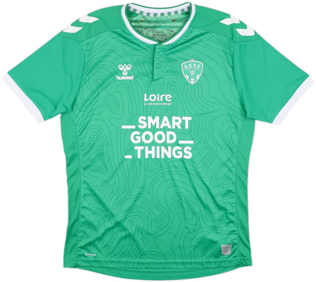 2022-23 Saint Etienne Home Shirt - 8/10 - (L)