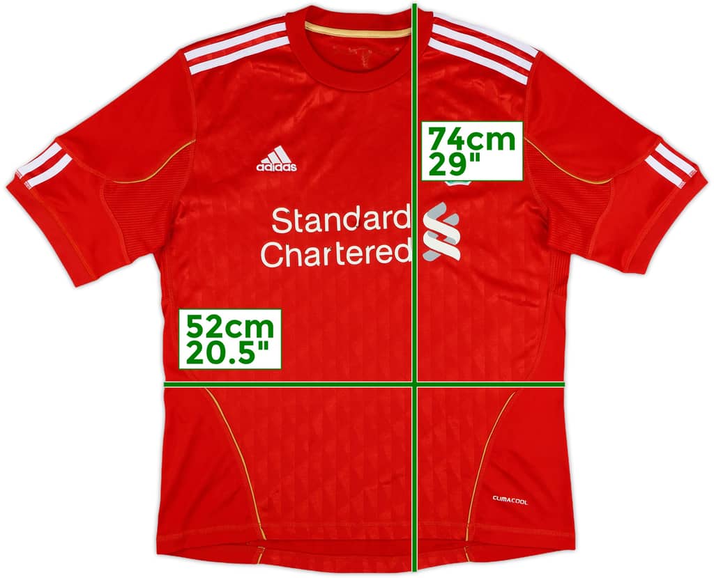 2010-12 Liverpool Home Shirt - 5/10 - (S)