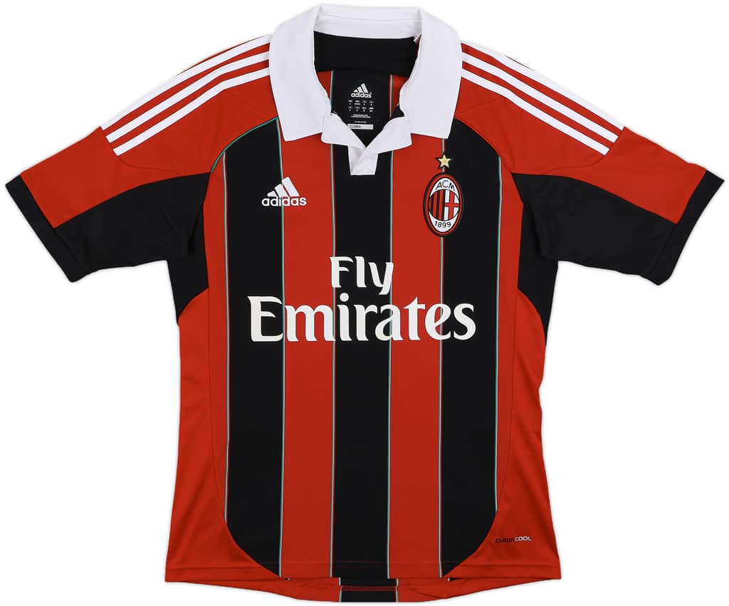 2012-13 AC Milan Home Shirt Pato #9 - 8/10 - (S)