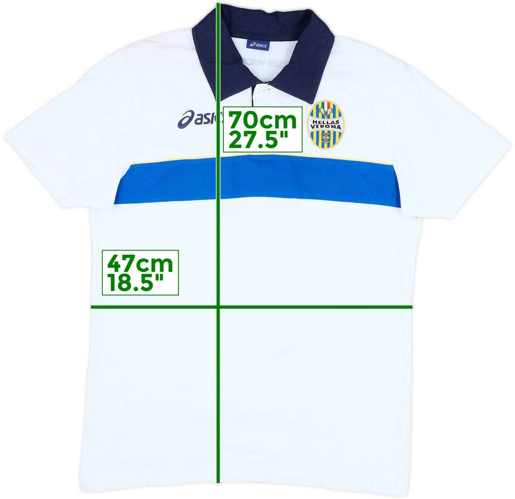 2010-11 Hellas Verona Asics Polo Shirt - 5/10 - (S)