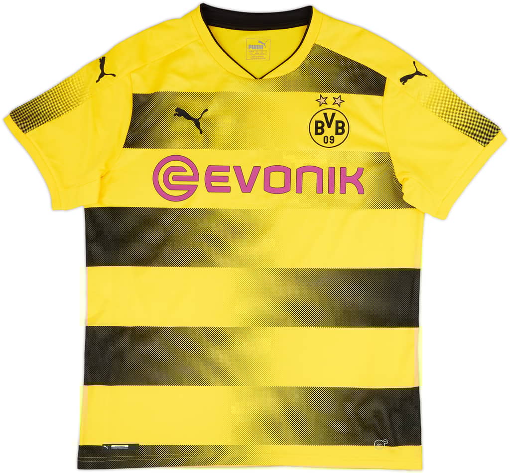 2017-18 Borussia Dortmund Home Shirt Sancho #7 - 10/10 - (L)