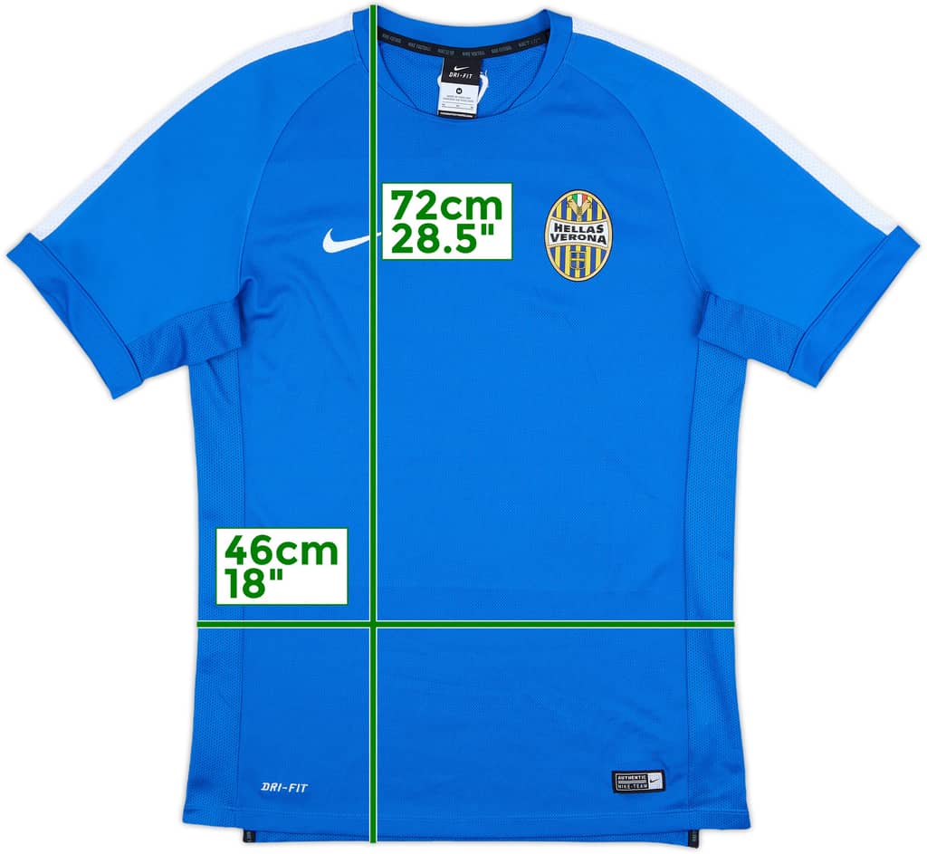 2015-16 Hellas Verona Nike Training Shirt - 10/10 - (M)