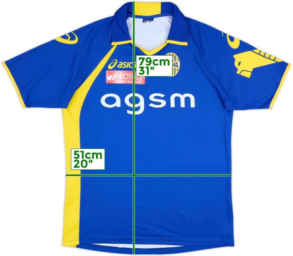 2011-12 Hellas Verona Home Shirt - 6/10 - (L)