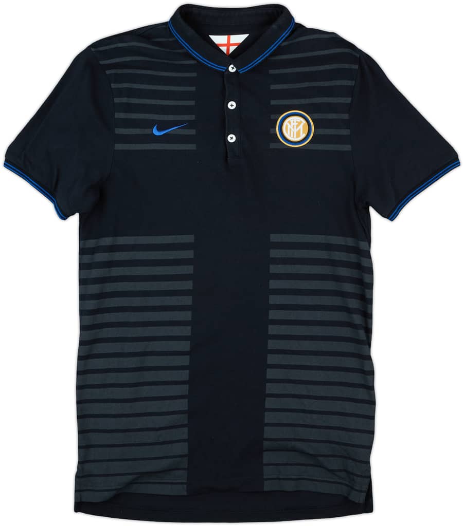 2014-15 Inter Milan Nike Polo Shirt - 9/10 - (M)