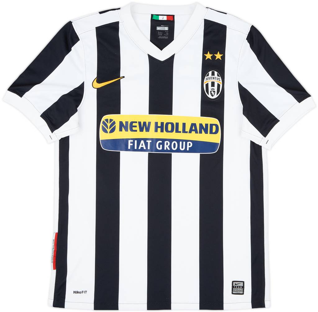 2009-10 Juventus Home Shirt Del Piero #10 - 8/10 - (S)