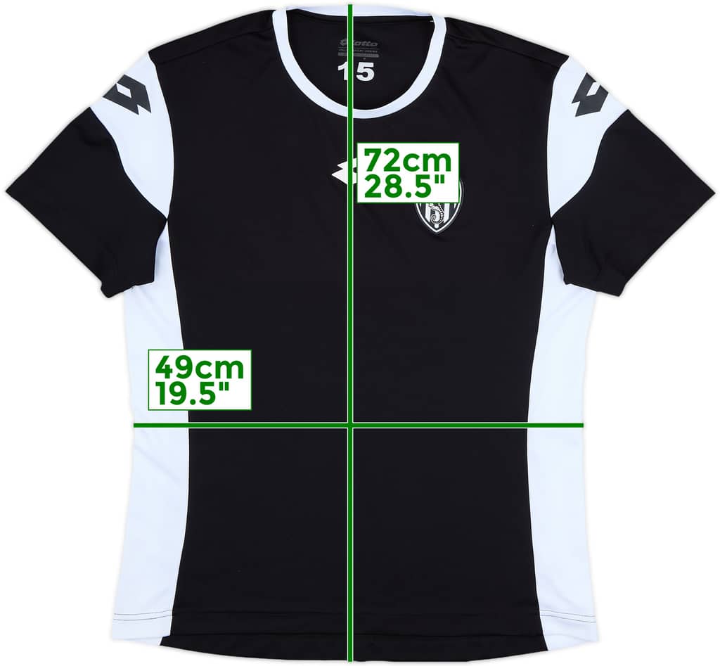 2016-17 Cesena Lotto Player Issue Training Shirt #15 - 9/10 - (M)