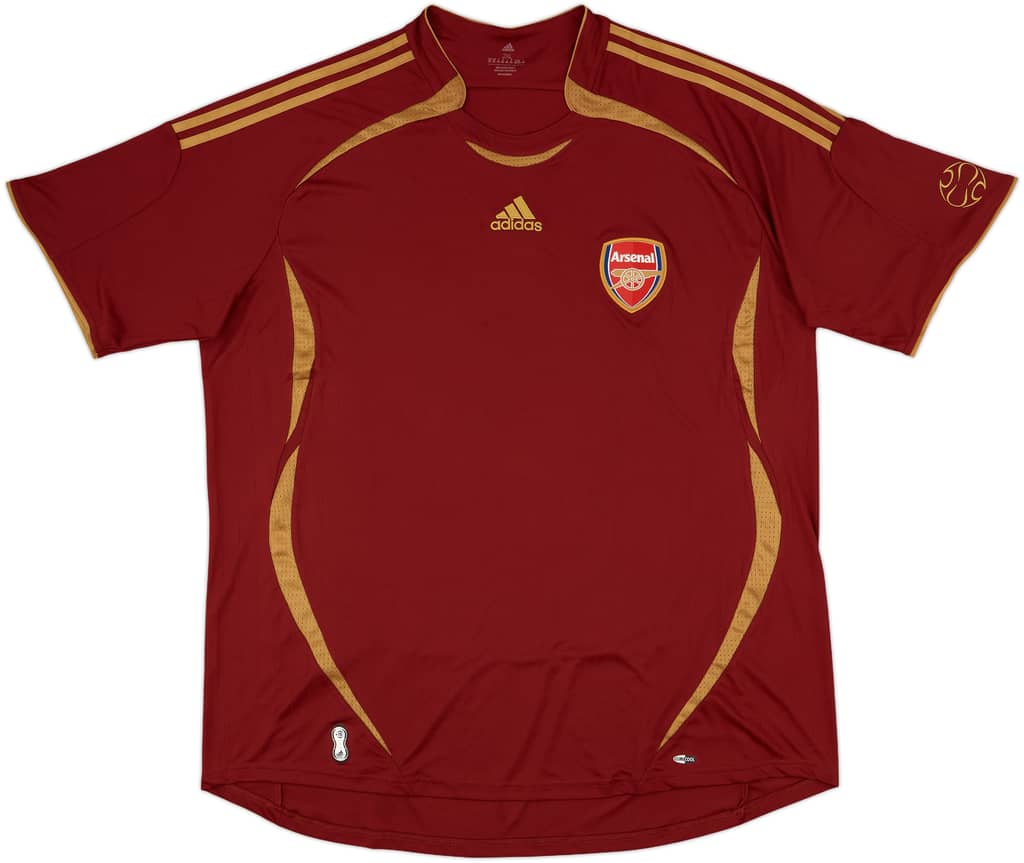2021-22 Arsenal adidas Teamgeist Training Shirt - 9/10 - (XXL)